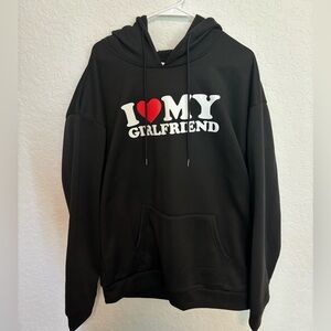 I ❤️ my girlfriend hoodie